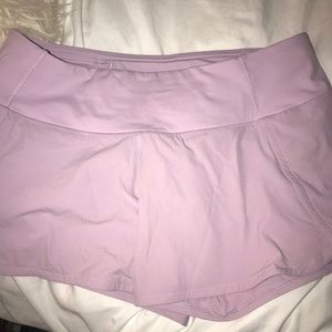 NWOT Speed Up Short Lilac